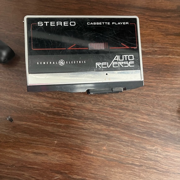 Black Portable Cassette Player with Auto Reverse - Picture 1 of 1